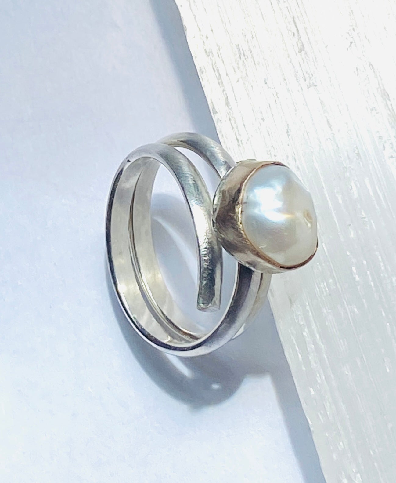 Baroque Pearl Ring