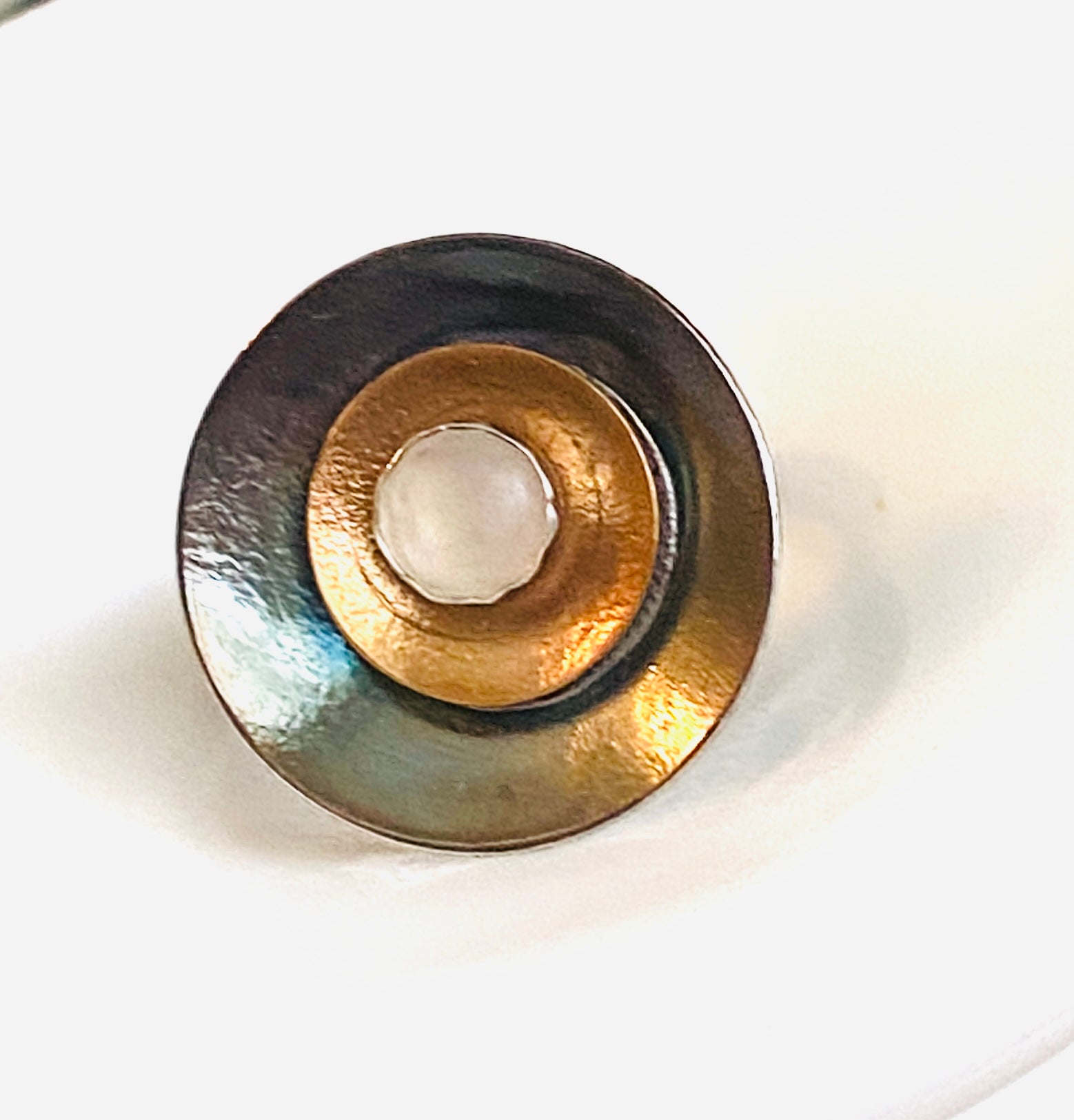Mixed Moon Ring