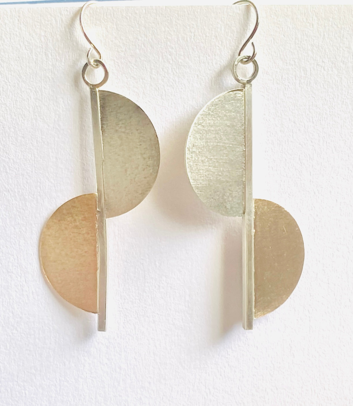Sliding Circle Earrings
