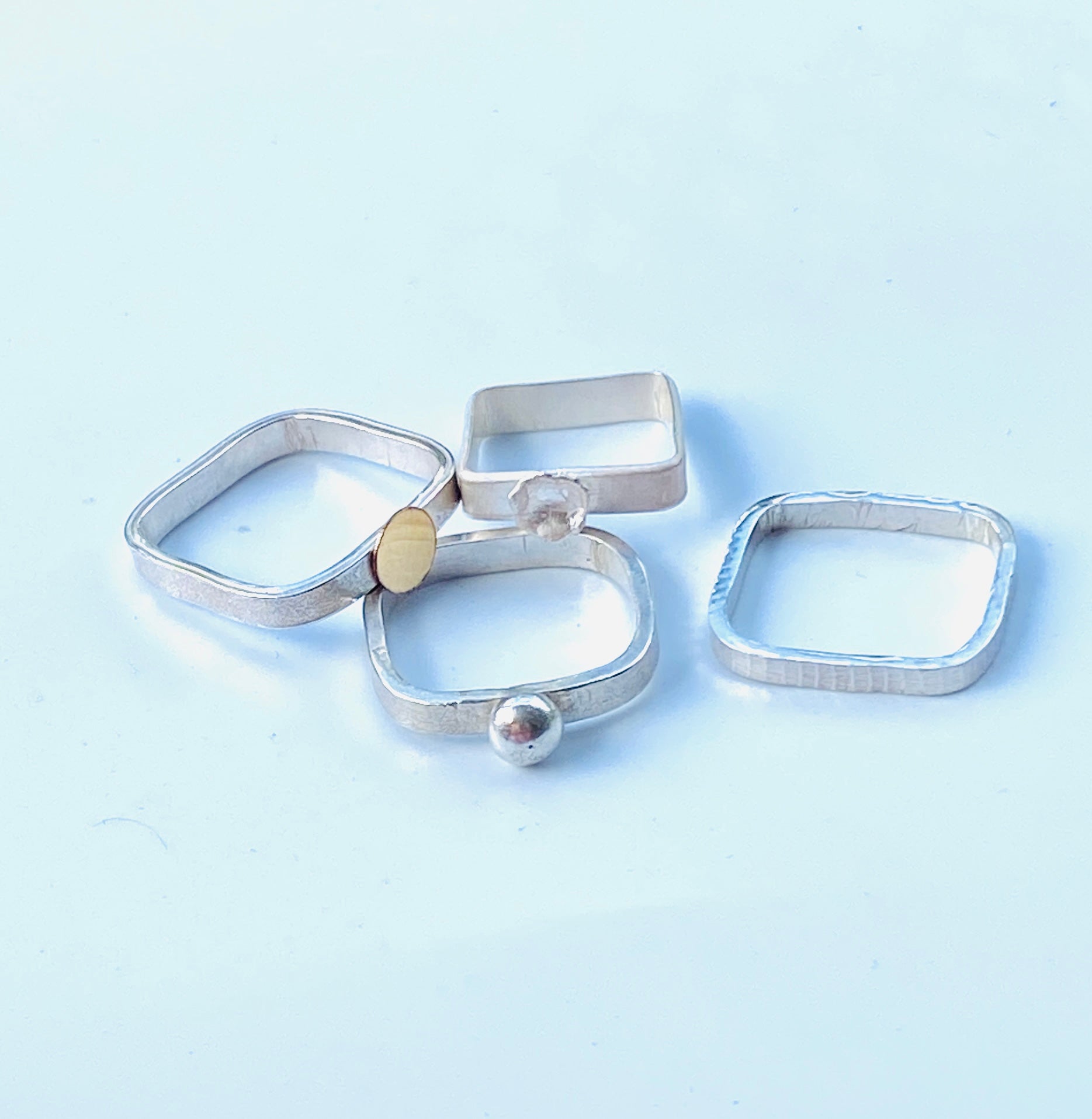 Square Stacking Rings