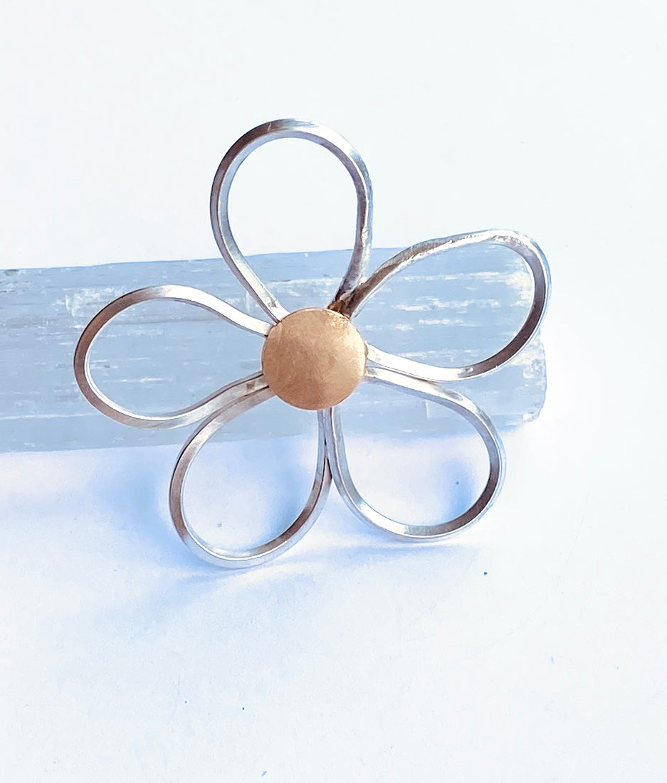 Cosmos Brooch