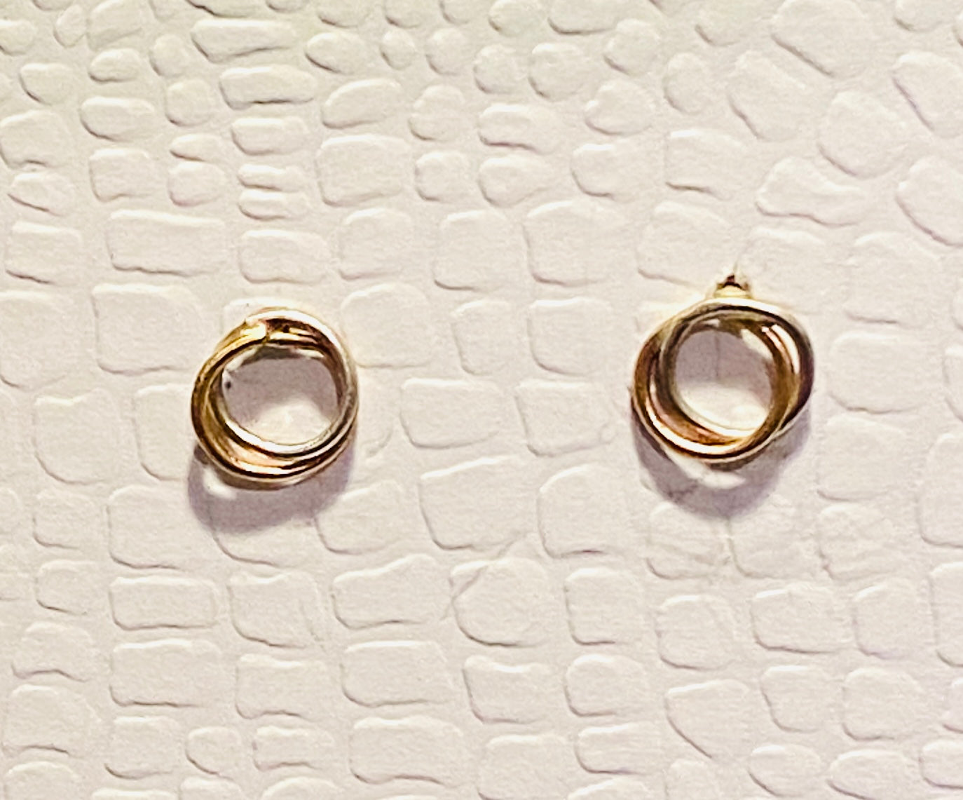 Mini-Double Circle Stud