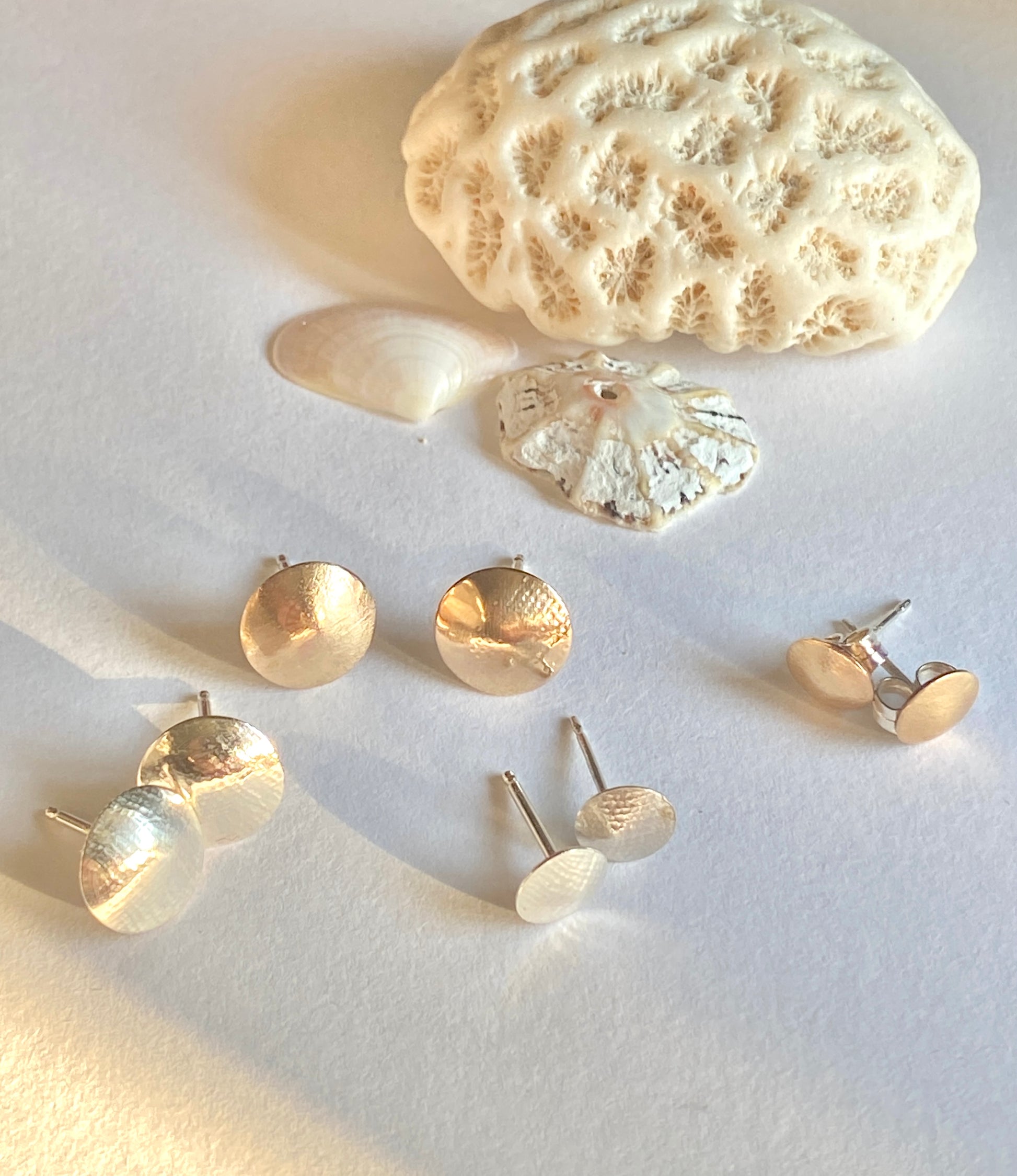 Tiny and Teeny Tiny round studs