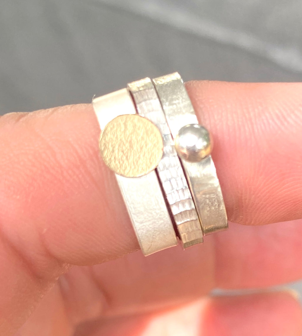 Square Stacking Rings