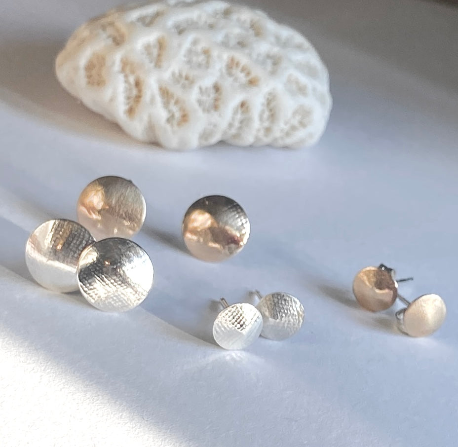 Tiny and Teeny Tiny round studs