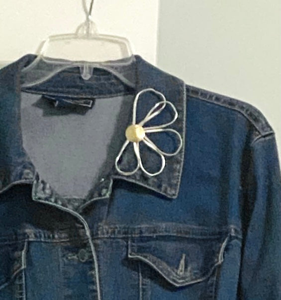 Cosmos XL Brooch
