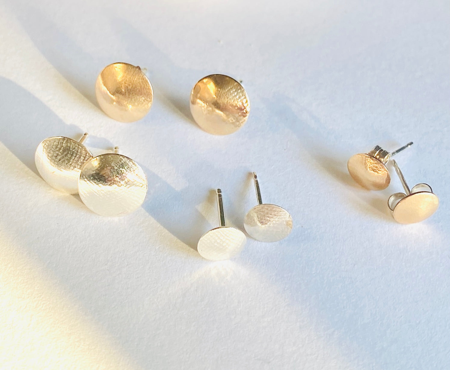 Tiny and Teeny Tiny round studs